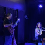Fern and Rhe on stage